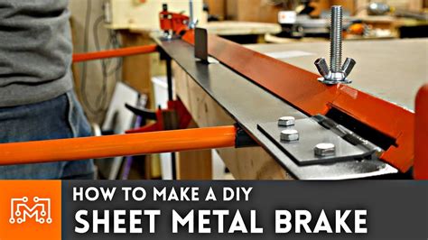 build your own sheet metal brake|homemade sheet metal bender plans.